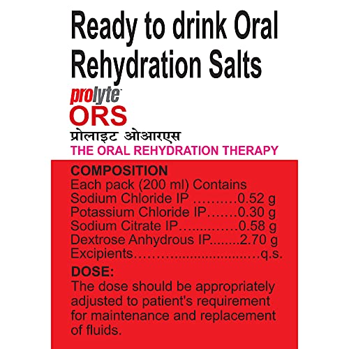 ORS PROLYTE LIQUID APPLE FLAVOUR 200ML