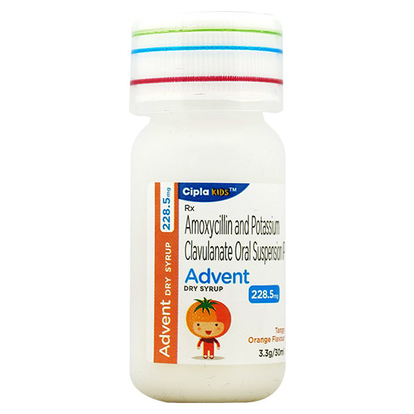 ADVENT 228.5MG DRY SYRUP TANGY ORANGE 30ML