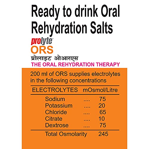 ORS PROLYTE LIQUID ORANGE FLAVOUR 200ML