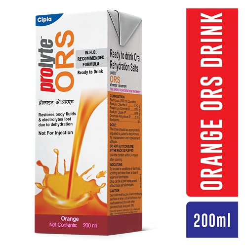 ORS PROLYTE LIQUID ORANGE FLAVOUR 200ML