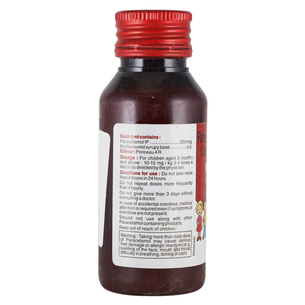 PARACIP 250MG SYRUP 60ML