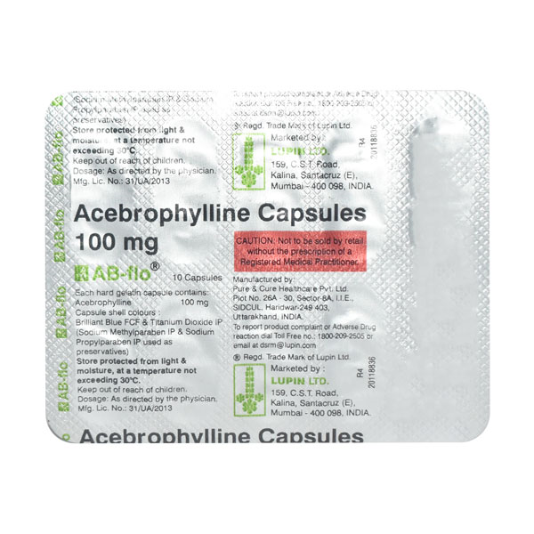 AB-FLO 100MG CAPSULES