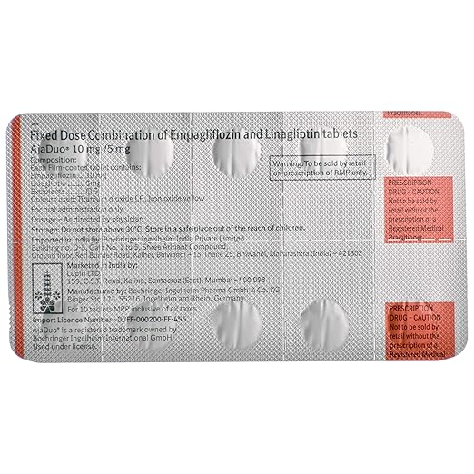 AJADUO 10MG / 5MG TAB