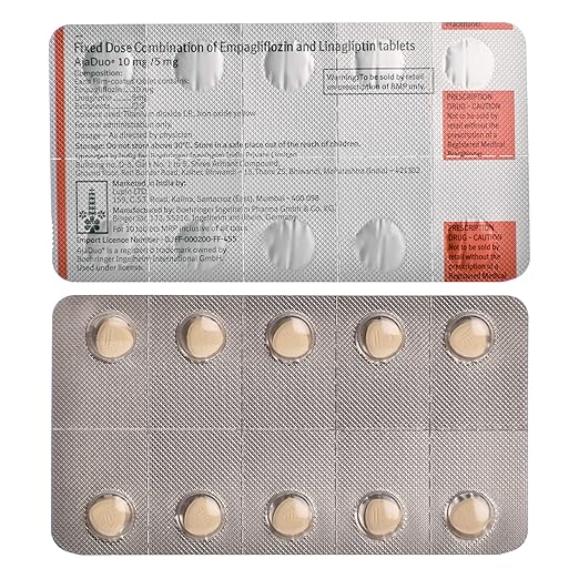 AJADUO 10MG / 5MG TAB