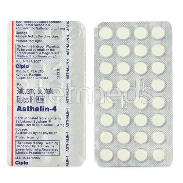 ASTHALIN 4MG TABLET