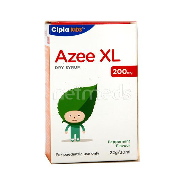 AZEE XL 200 MG PEPPERMINT DRY SYRUP
