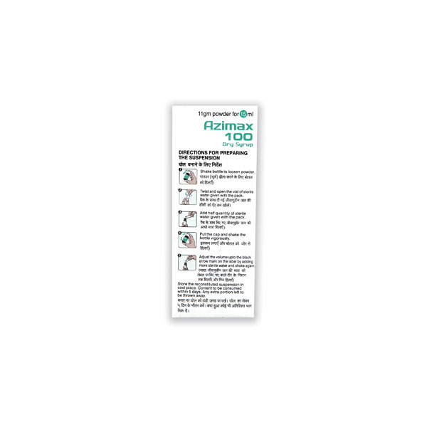 AZIMAX 100 DRY SYRUP