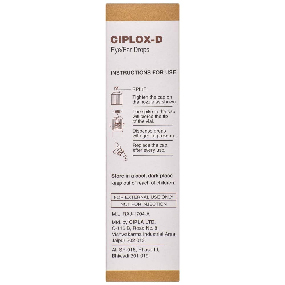CIPLOX D EYE/EAR DROPS