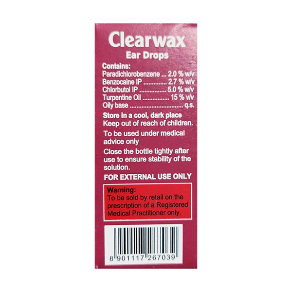 CLEARWAX EAR DROPS