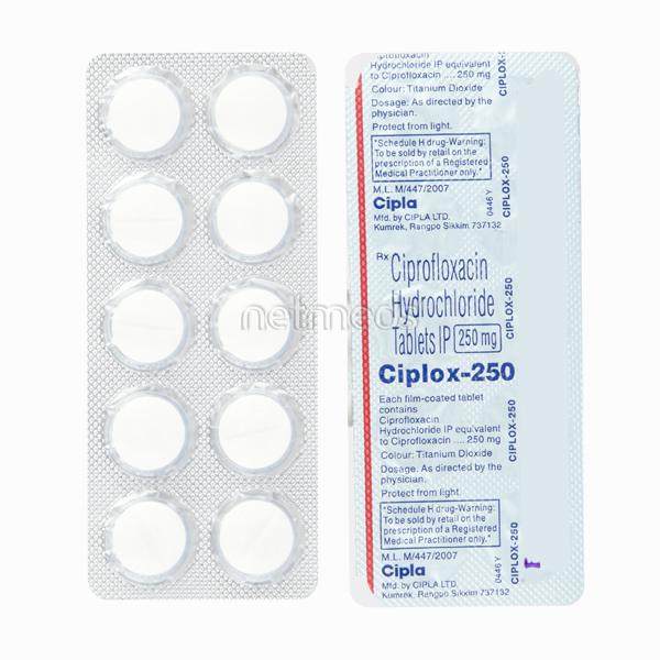 CIPLOX 250MG TABLET