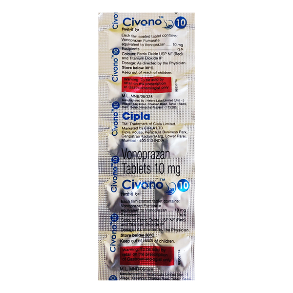 CIVONO 10MG TABLET