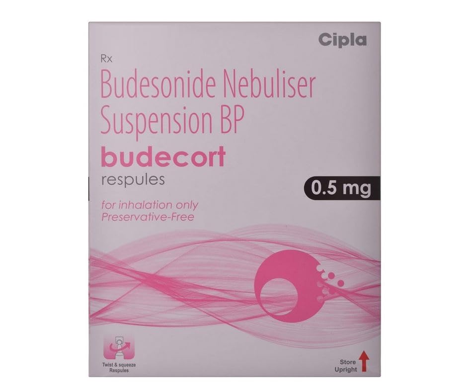 BUDECORT 0.5MG RESPULES (2ML EACH)