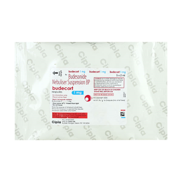 BUDECORT 1MG RESPULES (2ML EACH)