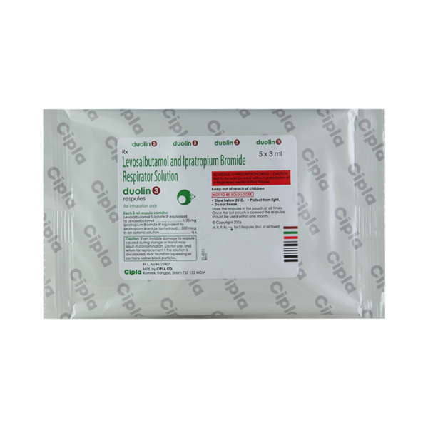 DUOLIN 3 RESPULES 3ML