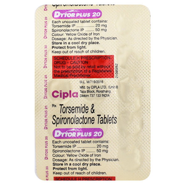 DYTOR PLUS 20 TABLET
