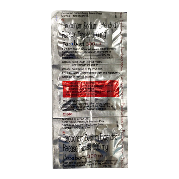 FAROBACT 300MG TABLET ER