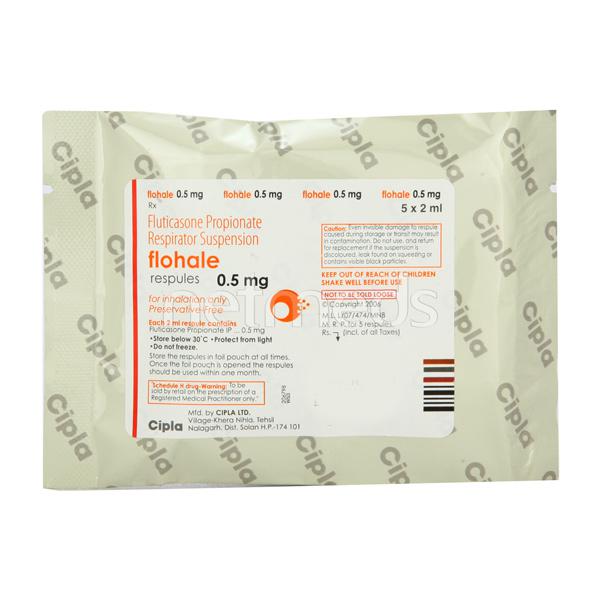 FLOHALE 0.5MG RESPULES 2ML