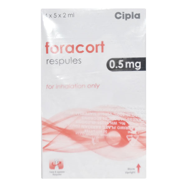 FORACORT 0.5MG RESPULES (2ML EACH)