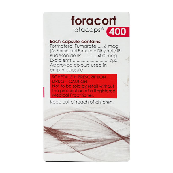 FORACORT 400 ROTACAPS