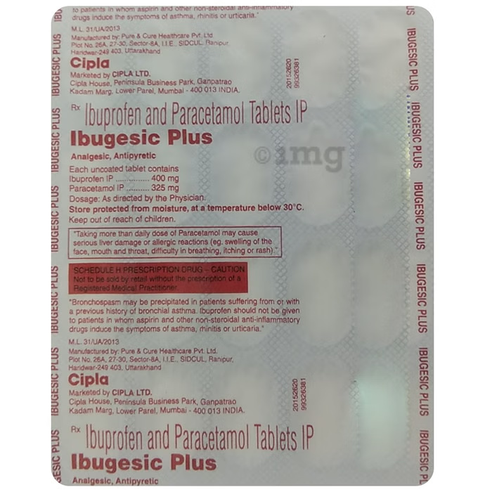 IBUGESIC PLUS TABLET