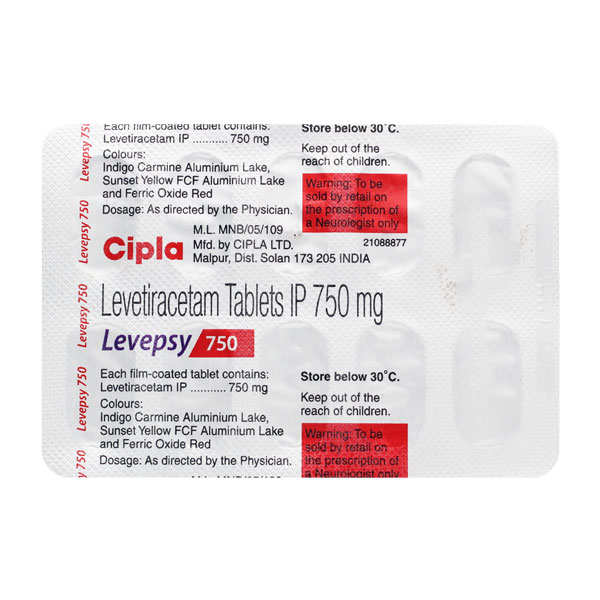 LEVEPSY 750MG TABLET