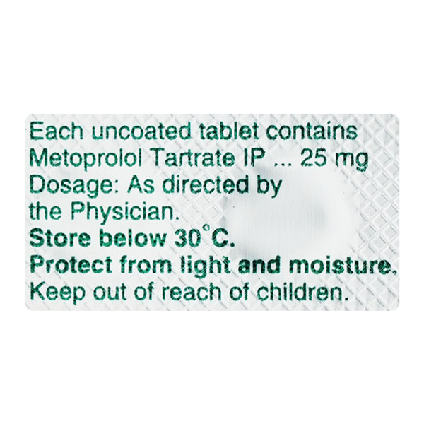 METOLAR 25MG TABLET