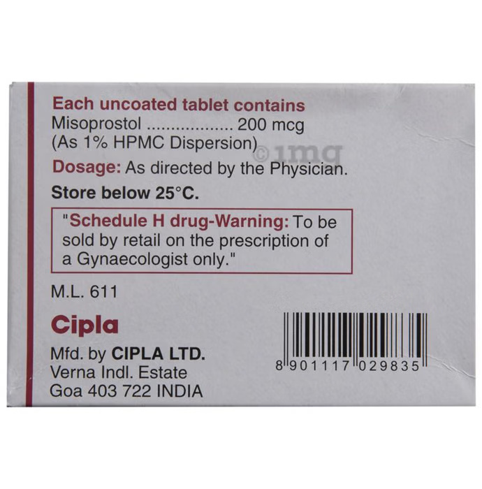 MISOPROST 200MG TABLET