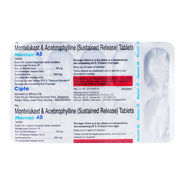 MONTAIR AB TABLET SR