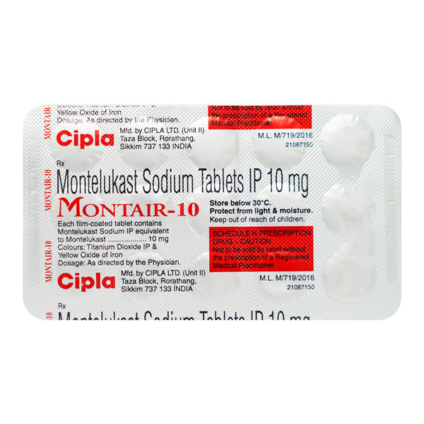 MONTAIR 10MG TABLET