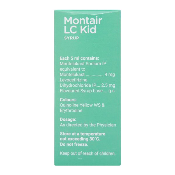 MONTAIR LC KID SYRUP 60ML