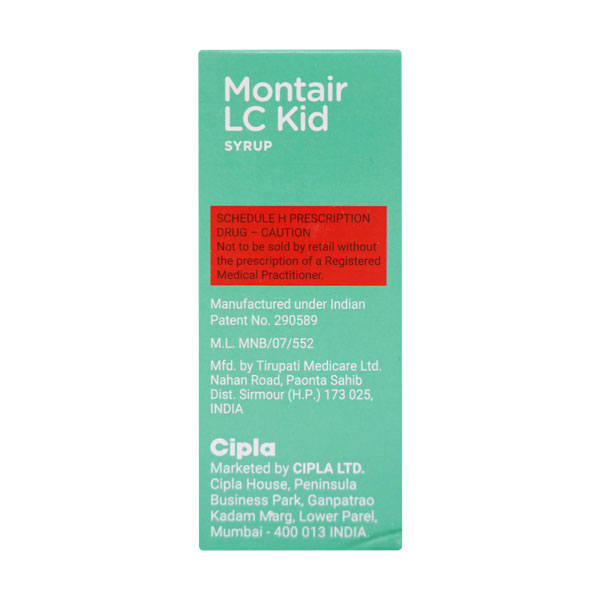 MONTAIR LC KID SYRUP 60ML
