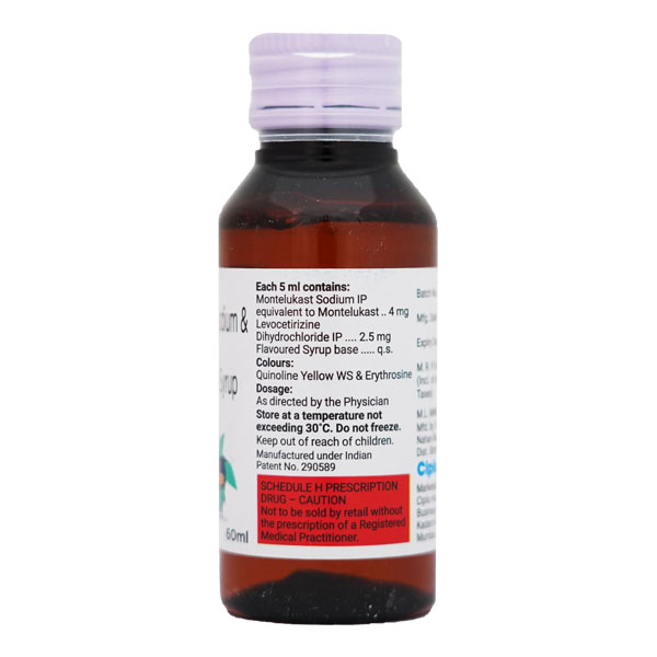 MONTAIR LC KID SYRUP 60ML