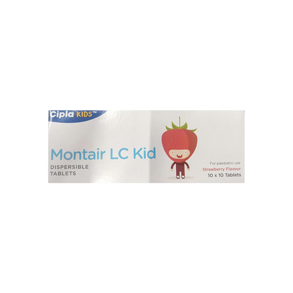 MONTAIR LC KID STRAWBERRY TABLET DT
