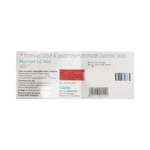 MONTAIR LC KID STRAWBERRY TABLET DT
