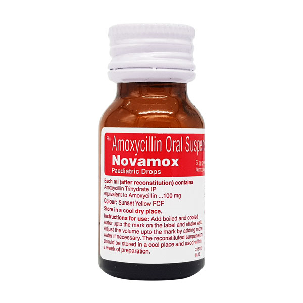 NOVAMOX PAEDIATRIC DROPS
