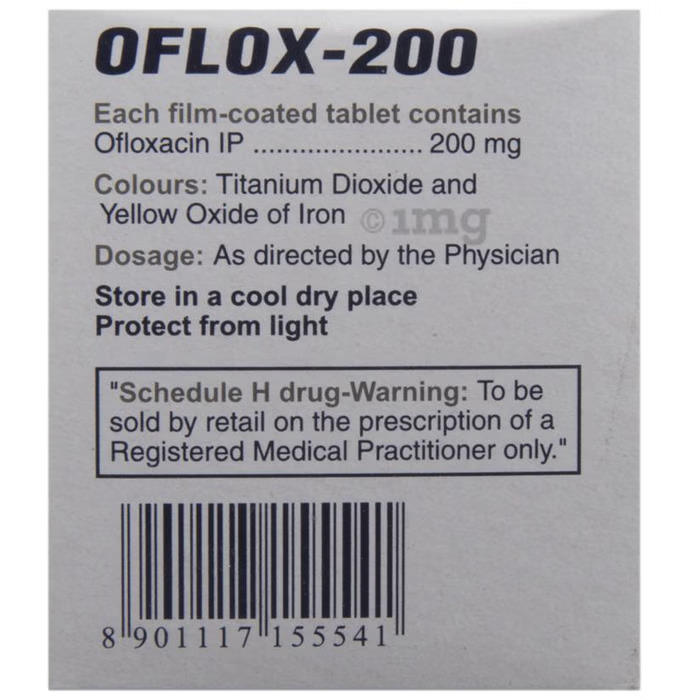 OFLOX 200MG TABLET