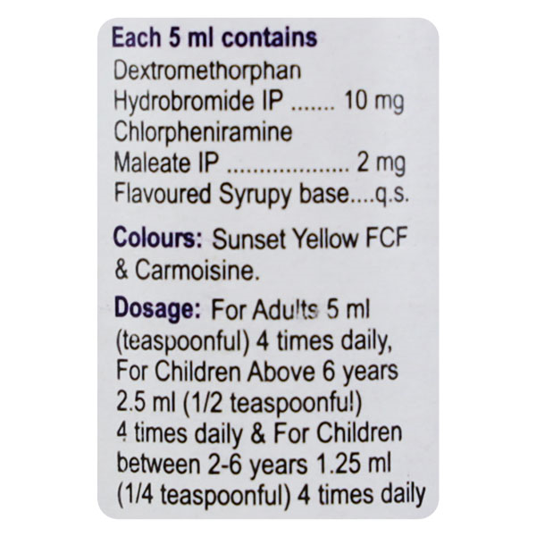 REXCOF DX SYRUP 100ML