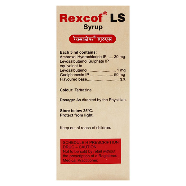 REXCOF LS SYRUP 100ML