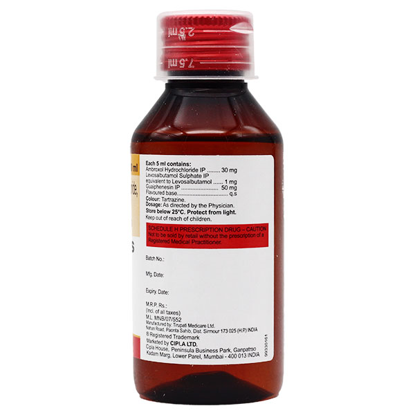 REXCOF LS SYRUP 100ML