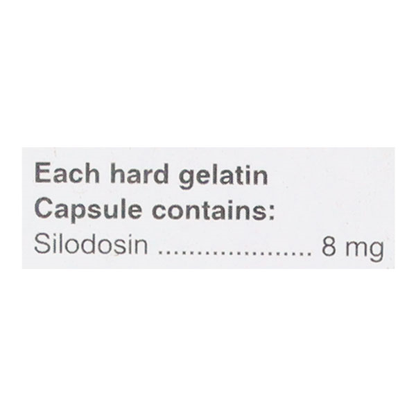 SILOFAST 8MG CAPSULE