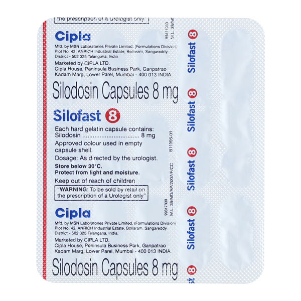 SILOFAST 8MG CAPSULE