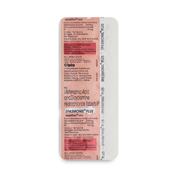 SPASMONIL PLUS TABLET