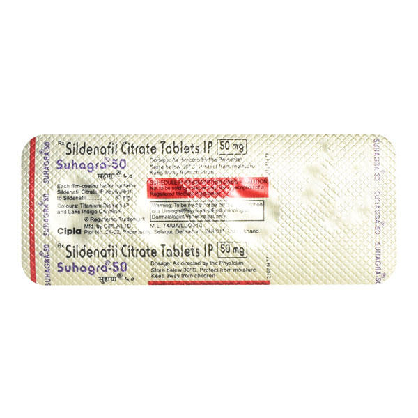 SUHAGRA 50MG TABLET