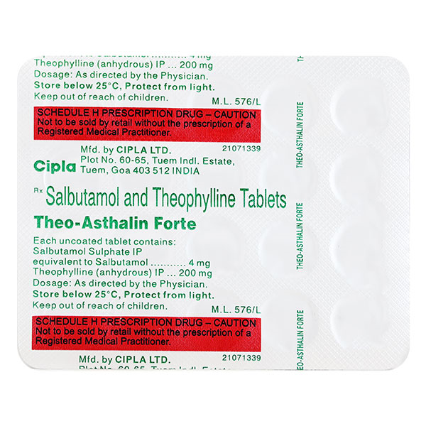 THEO-ASTHALIN FORTE TABLET