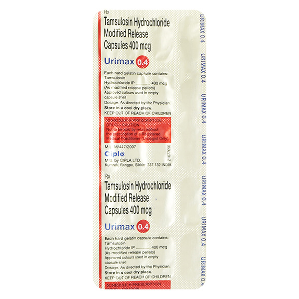 URIMAX 0.4MG CAPSULE MR