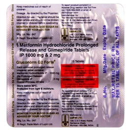 GLUCONORM G2 FORTE TAB