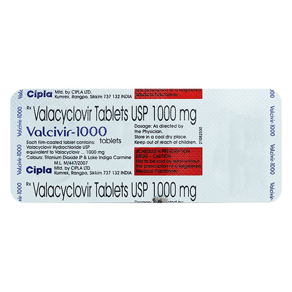 VALCIVIR 1000 TABLET
