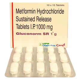 GLUCONORM SR 1GM TAB