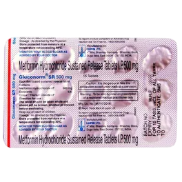 GLUCONORM SR 500MG
