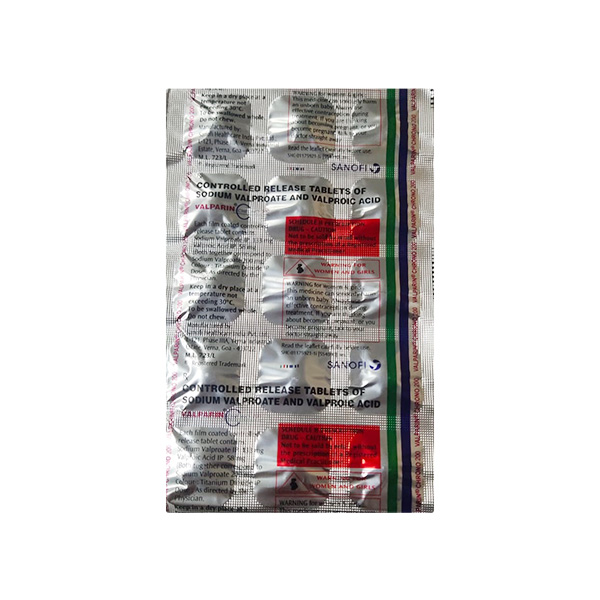 VALPARIN CHRONO 200MG TABLET CR